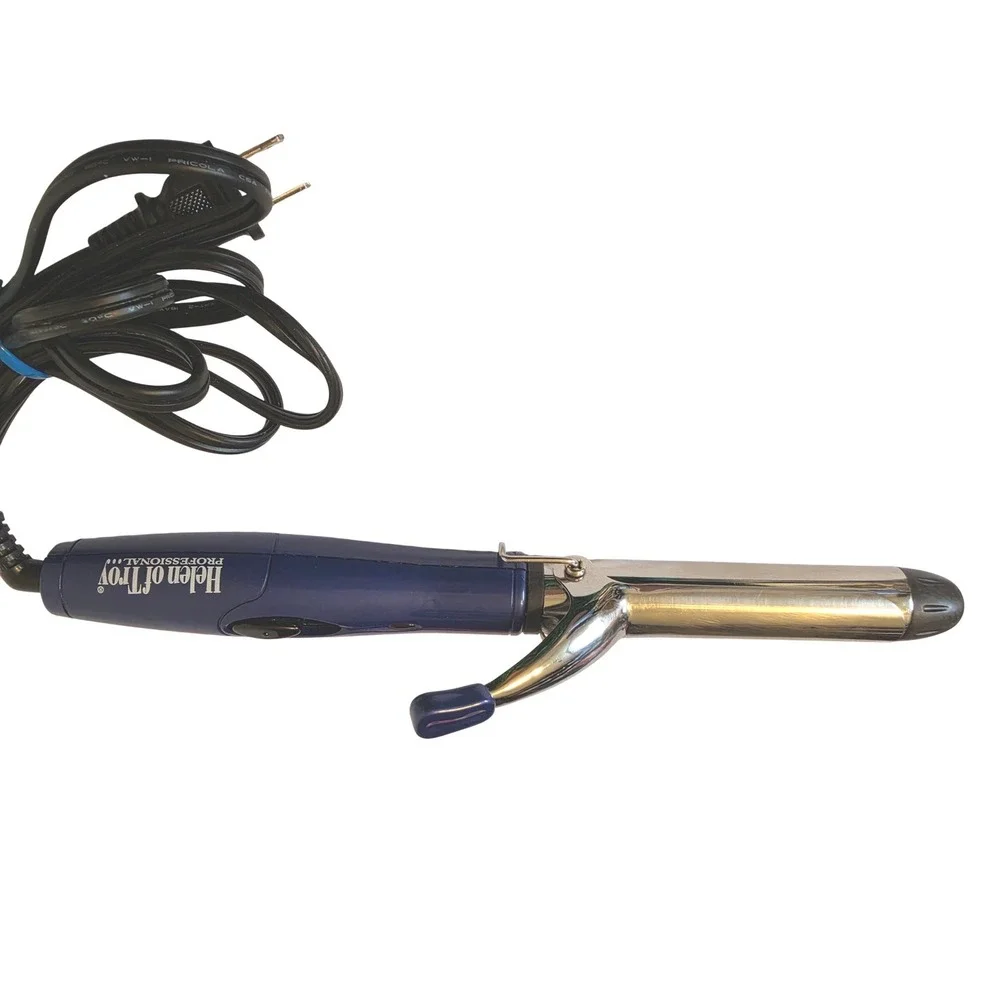 Helen‎ of Troy Professional 1 Inch Curling Iron Blue Chrome Model 1681N